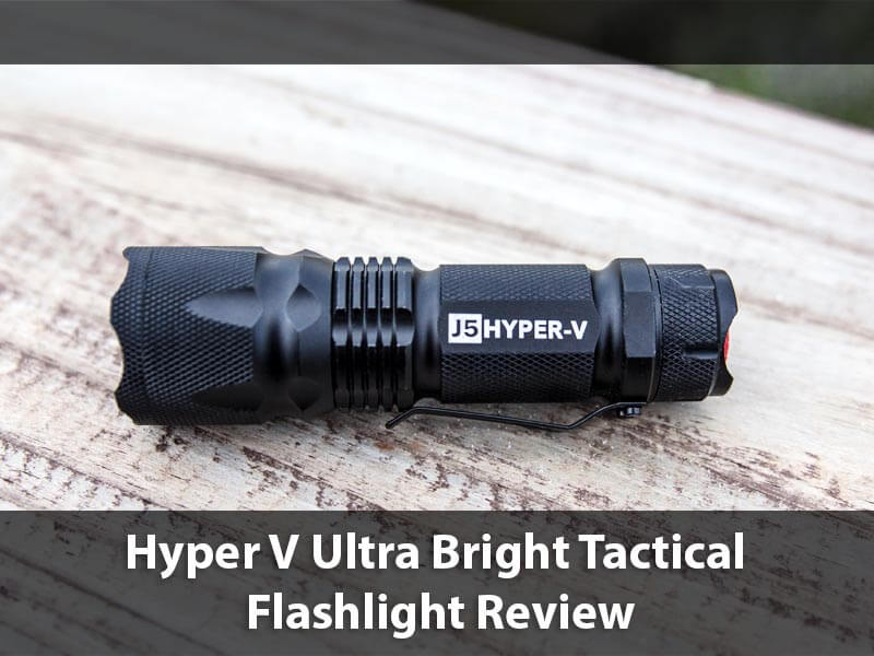 Hyper V Ultra Bright Tactical Flashlight